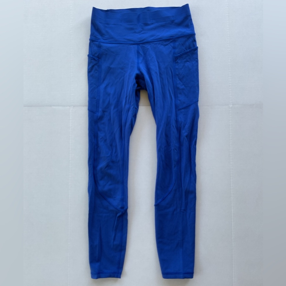 Lululemon Women’s Mind Over Miles Tight 25” Jet Stream Blue Leggings Size 4 - Picture 5 of 7